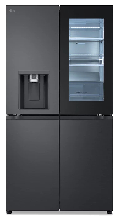 Lodówka Multidoor InstaView LG GMG960EVJE 179.2cm Essence Black