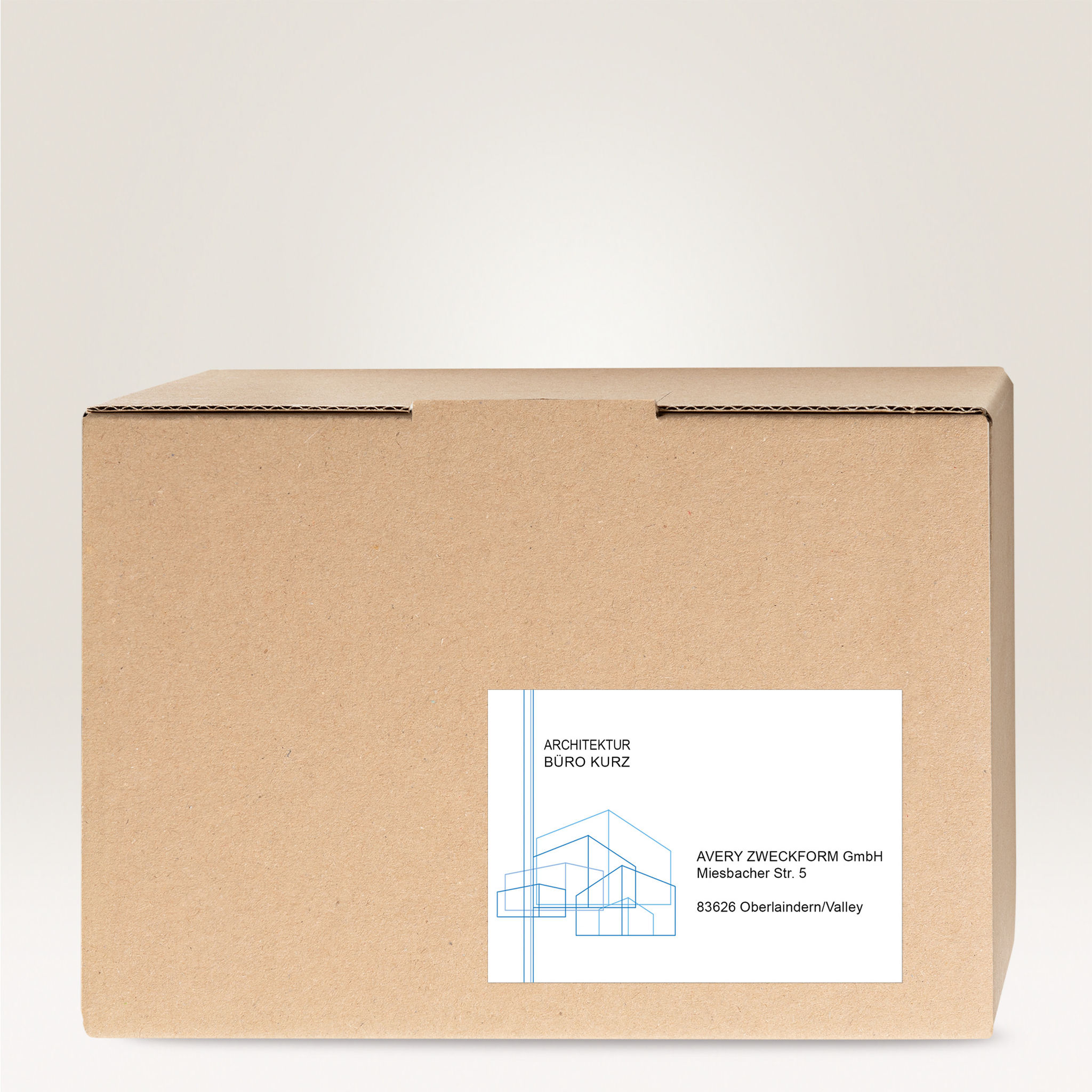 AVERY ZWECKFORM Universal-Etiketten, 210 x 148 mm, 6135