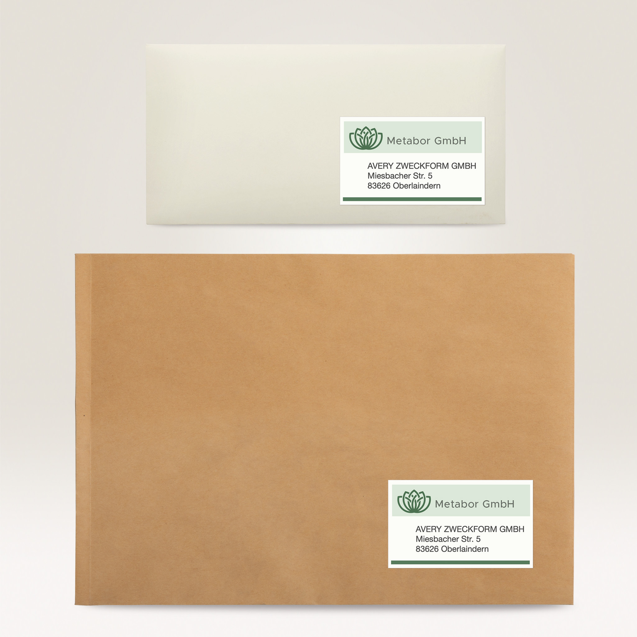 AVERY ZWECKFORM Recycling Etiketten, Home Office, Kleinpackung, 210 x 148 mm, LR3655-10