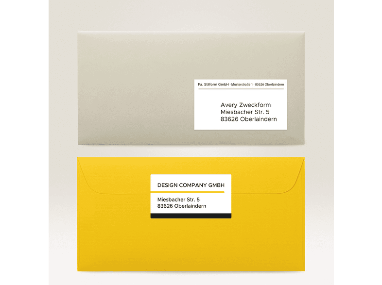 Avery-Zweckform 4782 Universal-Etiketten 97 x 67.7 mm Papier Weiß 240 St. Permanent haftend Tintens — Foto 6 von 6