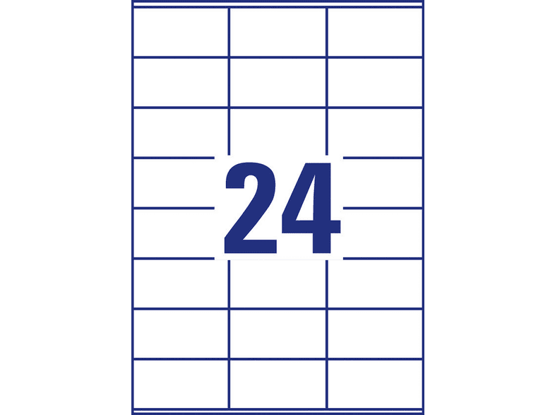 AVERY AVERY ZWECKFORM Universal-Etiketten, 70 x 36 mm, 3475 — Foto 3 von 5