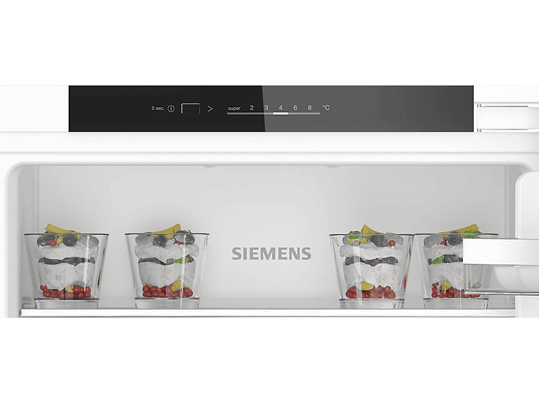 SIEMENS KI41RVFE0 iQ300 Einbaukühlschrank (204 l, E, 1221 mm hoch, Weiß)