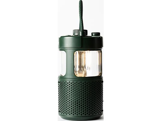 PURE DIGITAL Woodland Glow - Enceinte d'extérieur avec lampe LED (Vert)