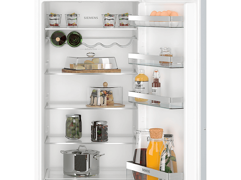 SIEMENS KI41RVFE0 iQ300 Einbaukühlschrank (204 l, E, 1221 mm hoch}, Weiß)