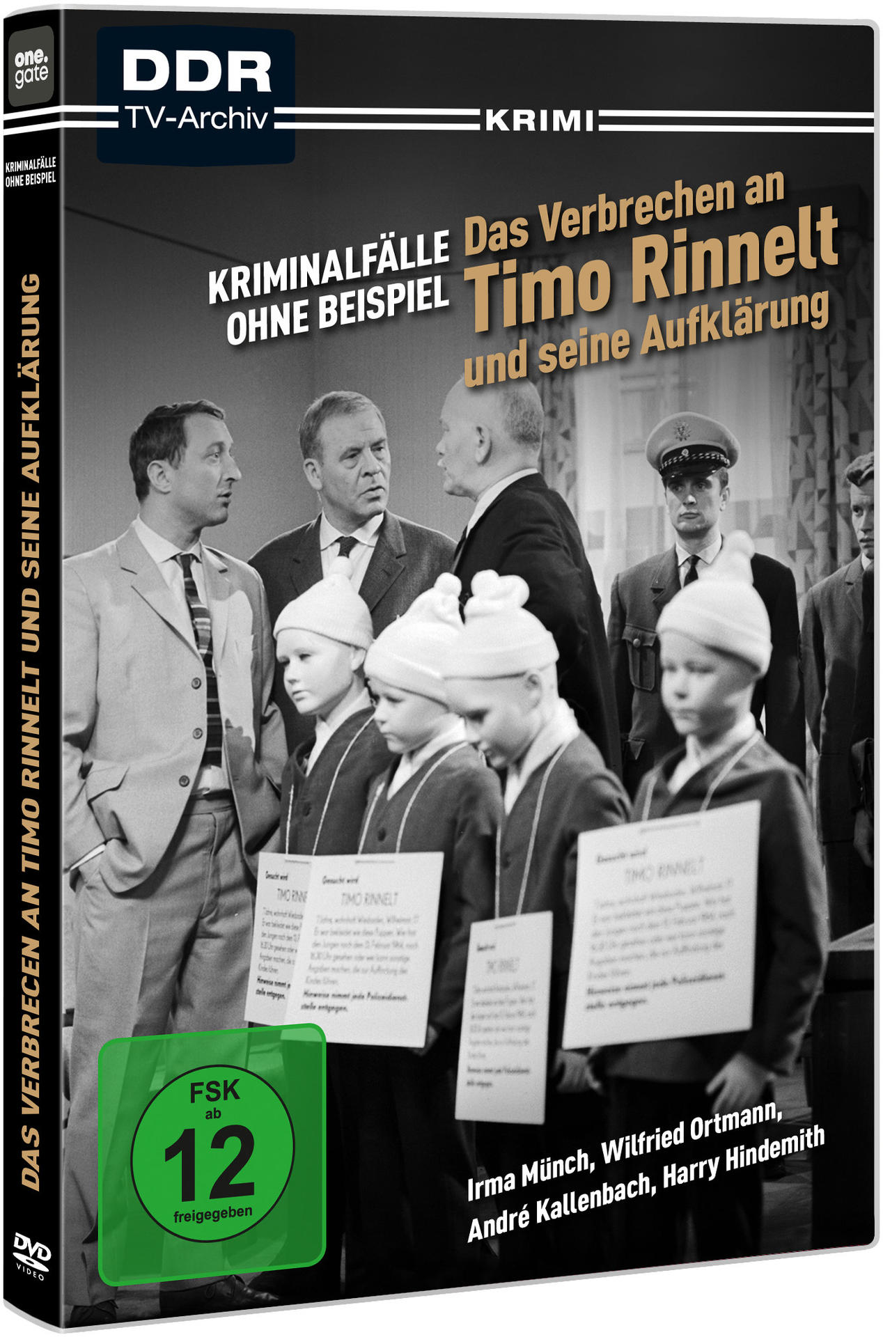 DVD-Hülle mit Schauspielern. Das Cover hat Text auf Deutsch. Ein grüner Kreis mit 'FSK 12' ist unten links.