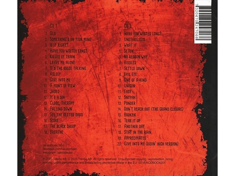 Thumbnail - Takida - The Demo Days (2CD Deluxe Edition) (CD)