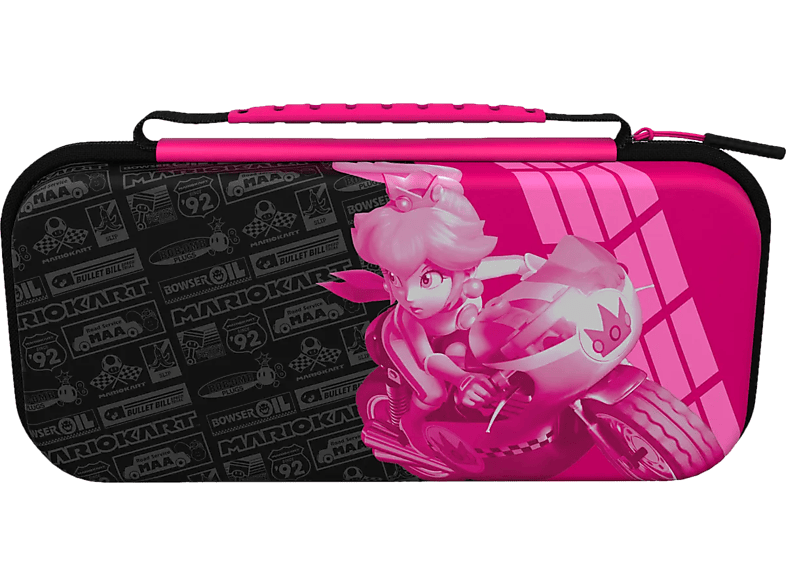 PDP Grand Prix Peach G.i.t.D. - Travel Case Plus (Schwarz/Pink)