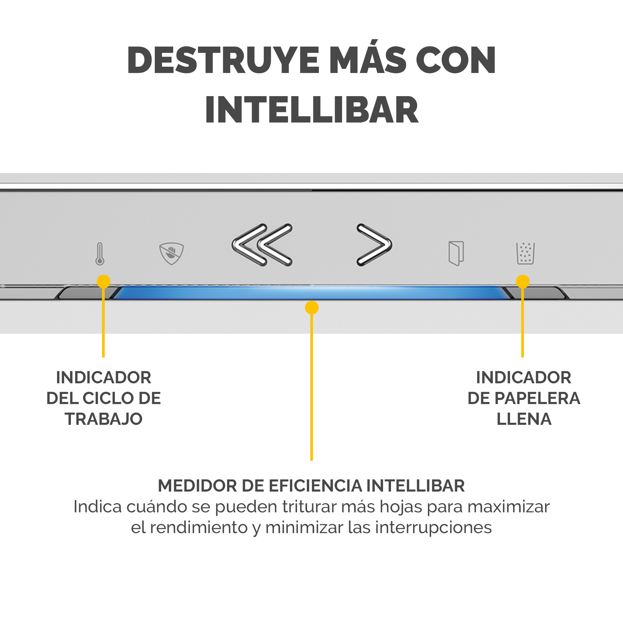 Diagrama con texto en español, mostrando iconos y etiquetas. Líneas amarillas apuntando a cada elemento.