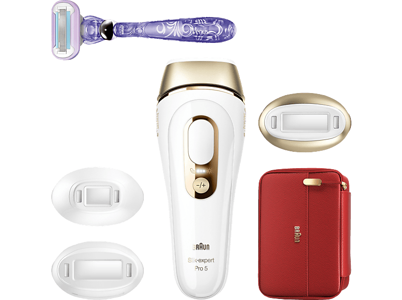 BRAUN Silk-expert Pro 5 IPL PL5267 Haarentfernung Weiß/ Gold IPL