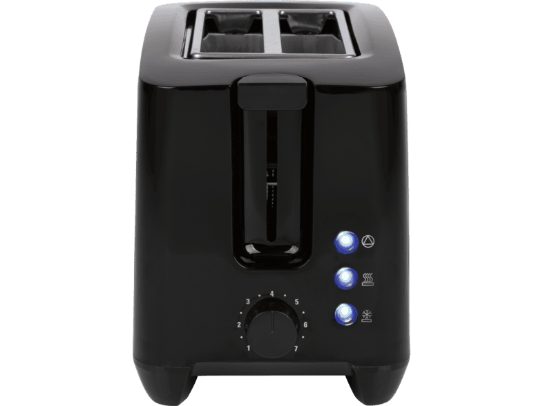 Clatronic TA 3801 Toaster (Schwarz, 750 Watt, Schlitze: 2) — Foto 4 von 5