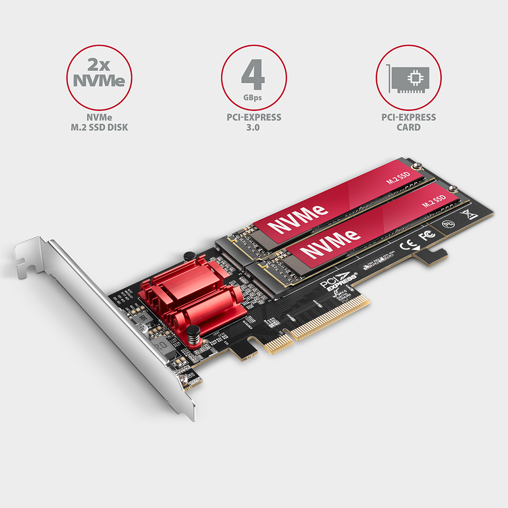 A kép négy M.2 SSD-t mutat, pipával az NVMe-hez és kereszttel a SATA-típusokhoz.