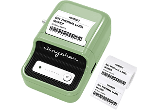 NIIMBOT B21 hordozható címkenyomtató, Bluetooth, 20-50 mm széles címke, zöld (B21Green)