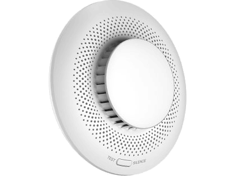 Medidor de calidad del aire - Ezviz T4C, Detección 360º, Alarma visual y sonora, Blanco