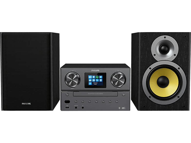 PHILIPS TAM8905/10 - Micro-HiFi Anlage (Schwarz)