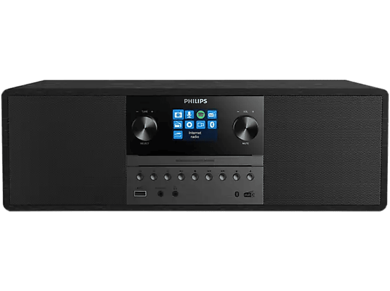 PHILIPS TAM6805/10 - Stereoanlage (Schwarz)