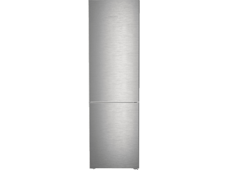 LIEBHERR KGNefc 2063 Pure Kühlgefrierkombination (C, 371 l, 2015 mm hoch, SmartSteel /Silver)