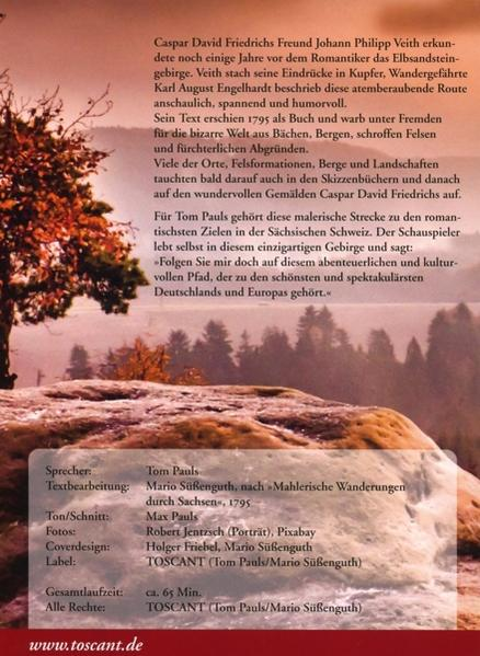 Tom Pauls - Tom Pauls auf den Spuren von Caspar David Friedrich  - (CD)