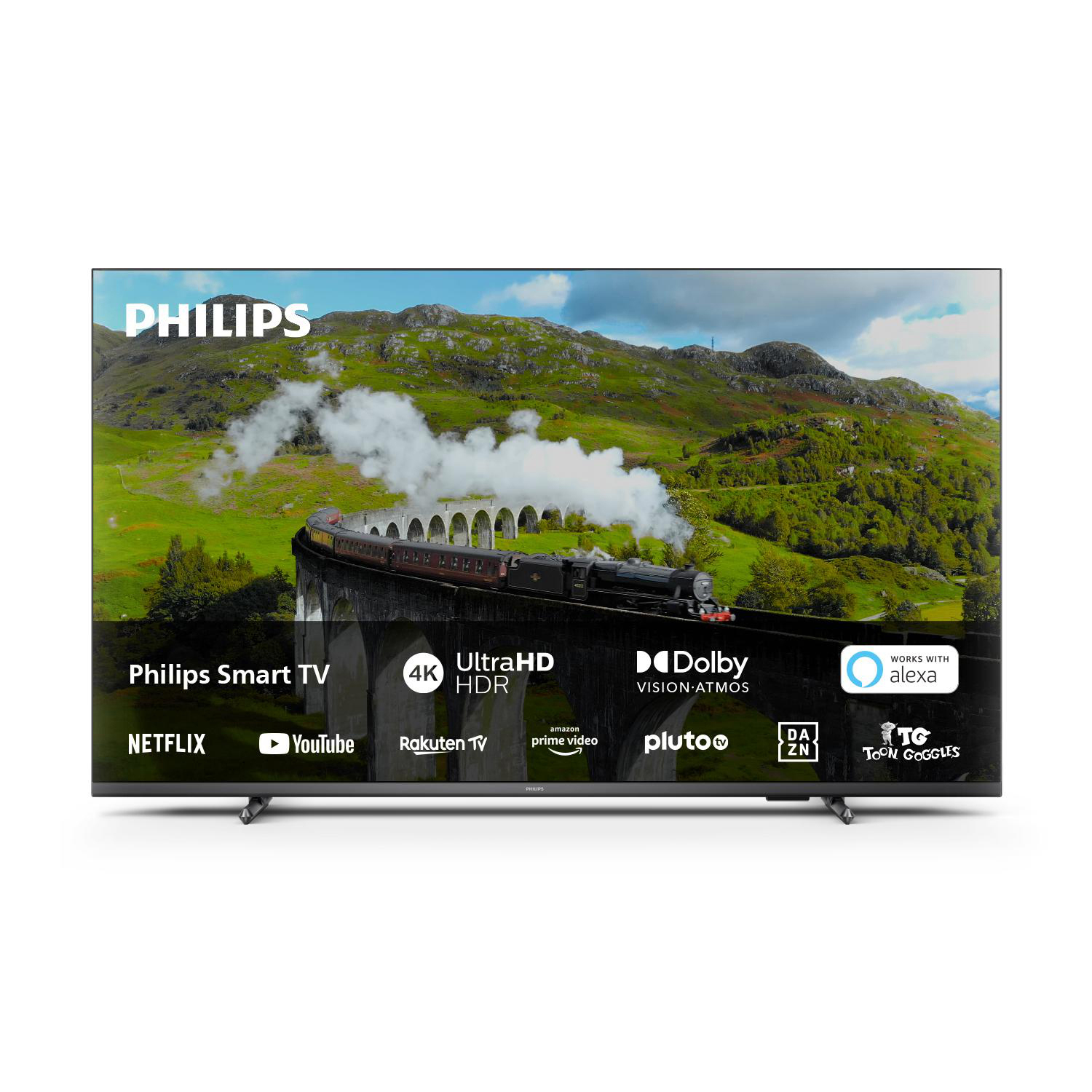 PHILIPS 65 PUS 7608/12 4K LED TV (Flat, 65 Zoll / 164 cm, HDR 4K, SMART TV, Philips Smart TV)