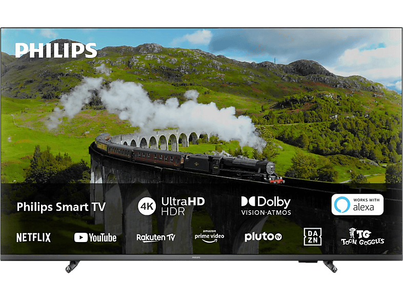 PHILIPS 65 PUS 7608/12 4K LED TV (Flat, 65 Zoll / 164 cm, HDR 4K, SMART ...