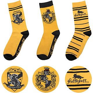 CINEREPLICAS Harry Potter: Hufflepuff - Calzini (Multicolore)