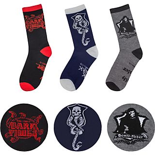 CINEREPLICAS Harry Potter: Dark Arts - Socken (Mehrfarbig)