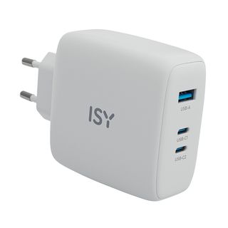 ISY IAC-5140 - Caricabatterie (Bianco)