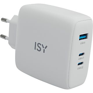 ISY IAC-5140 - Caricabatterie (Bianco)