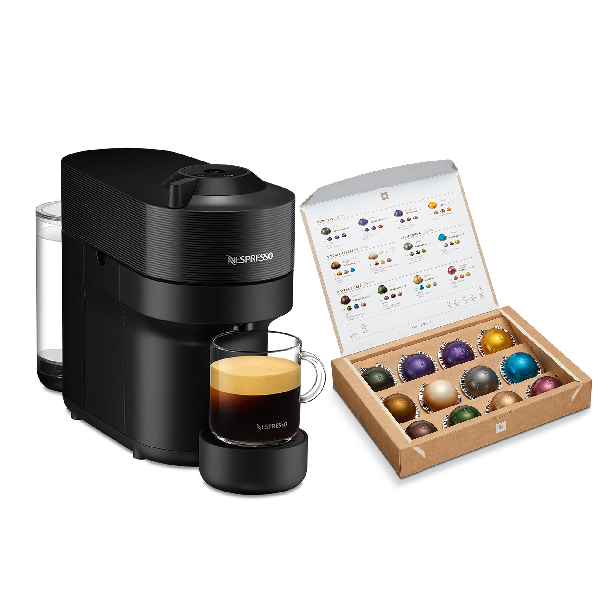 Ekspres Na Kapsułki DE LONGHI-NESPRESSO ENV90.B Vertuo Pop | MediaMarkt