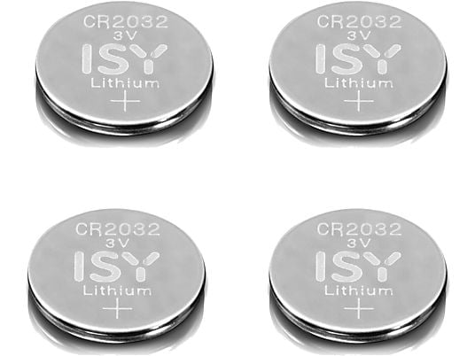 ISY IBA 2032 - Batteria a bottone (Argento)