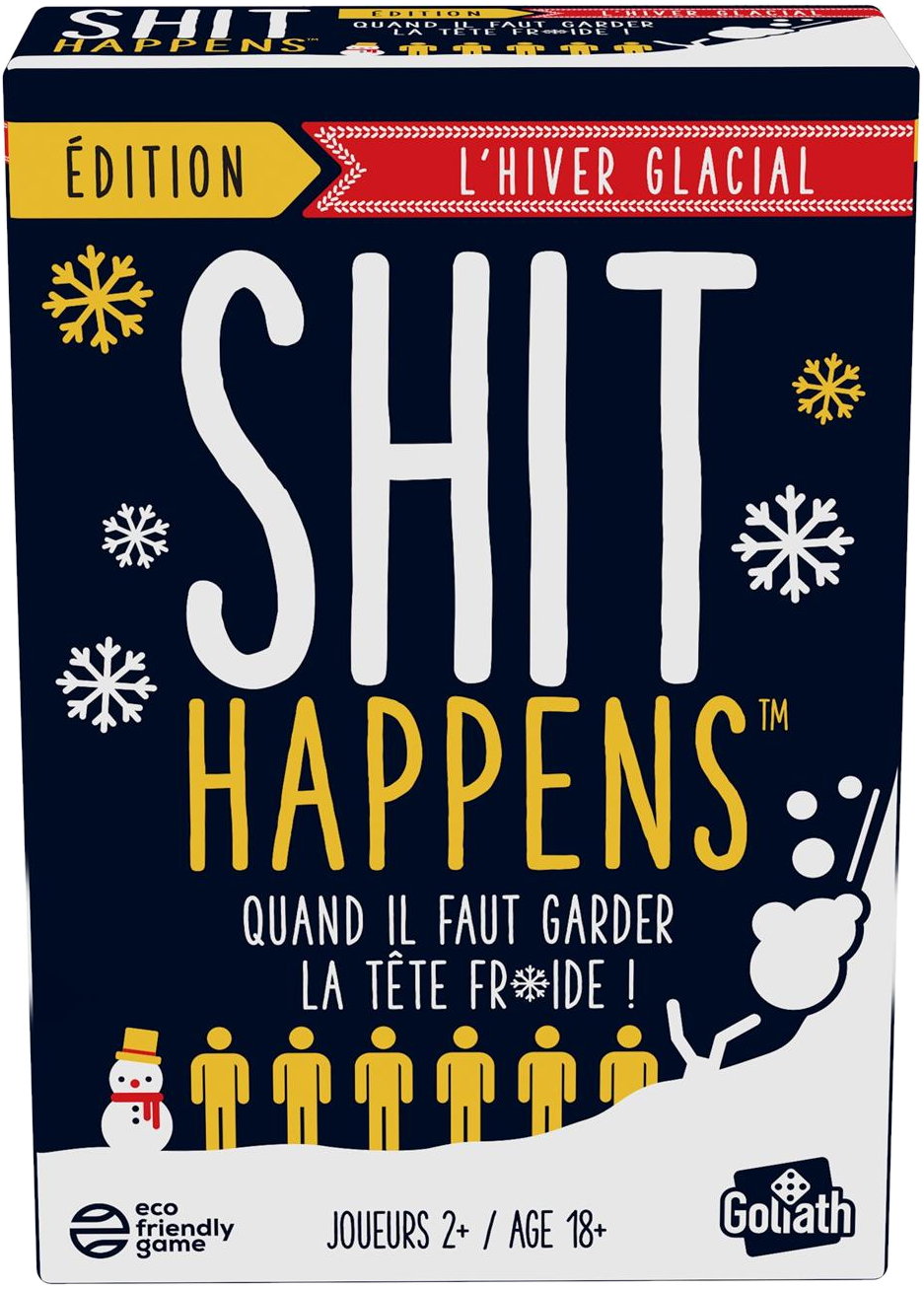 Bordspel Shit Happens Winter Edition (FR)