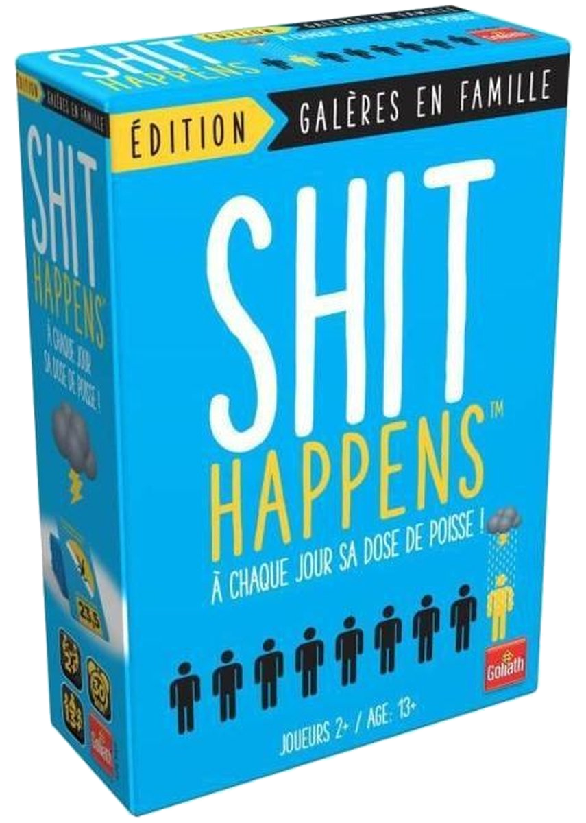 Jeu de société Shit Happens: Galères en Famille (FR)