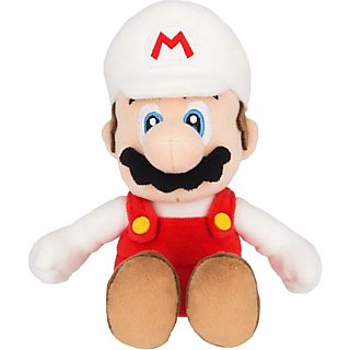 TOGETHER PLUS Super Mario - Fire Mario - Pupazzo di peluche (Rosso/Marrone/Bianco)