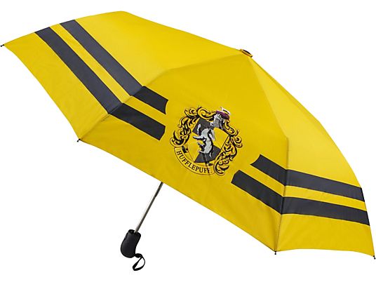 CINEREPLICAS Harry Potter - Hufflepuff - Regenschirm (Gelb/Schwarz)