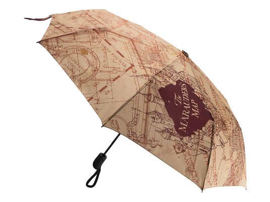 CINEREPLICAS Harry Potter - Marauder Map - Parapluie (Blanc/Rouge)