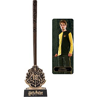 CINEREPLICAS Harry Potter - Cedric Diggory - Penna a forma di bacchetta magica (Marrone)