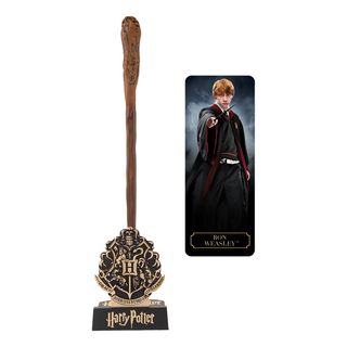 CINEREPLICAS Harry Potter - Ron Weasley - Stylo baguette (brun)