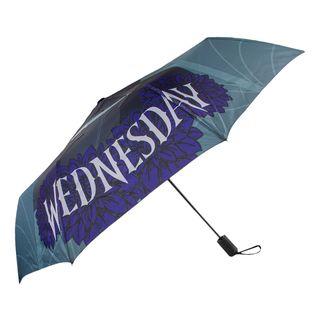 CINEREPLICAS Mercoledì: Mercoledì con violoncello - Ombrello da pioggia (Blu)