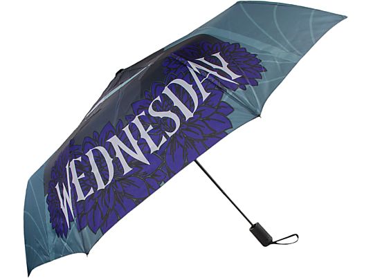 CINEREPLICAS Wednesday - Wednesday mit Cello - Regenschirm (Blau)