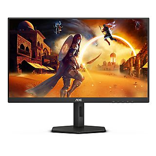 AOC 27G4X Gaming Monitor, 27 Zoll, Full-HD, 180Hz, 0.5ms MPRT, IPS-Panel, 300cd, 95.5% DCI-P3, Schwarz/Grau