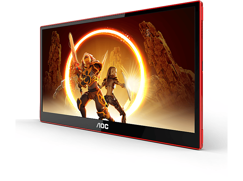 Thumbnail - AOC 16G3 15,6 Zoll Full-HD tragbarer Monitor (4 ms Reaktionszeit