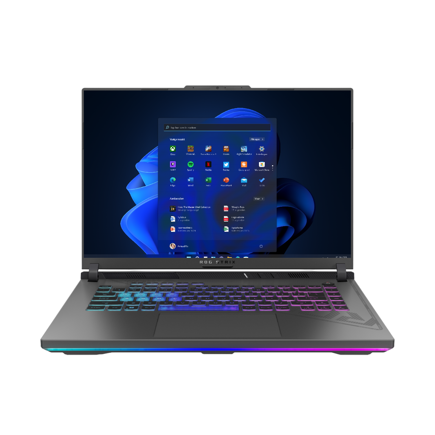 ASUS ROG Strix G16 G614JV-N3134W | 16 inch - Intel Core i7 - 16 GB