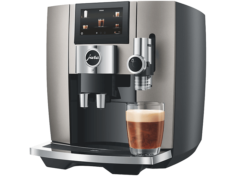 JURA J8 Midnight Silver (EA) Automata kávéfőző (Sweet Foam