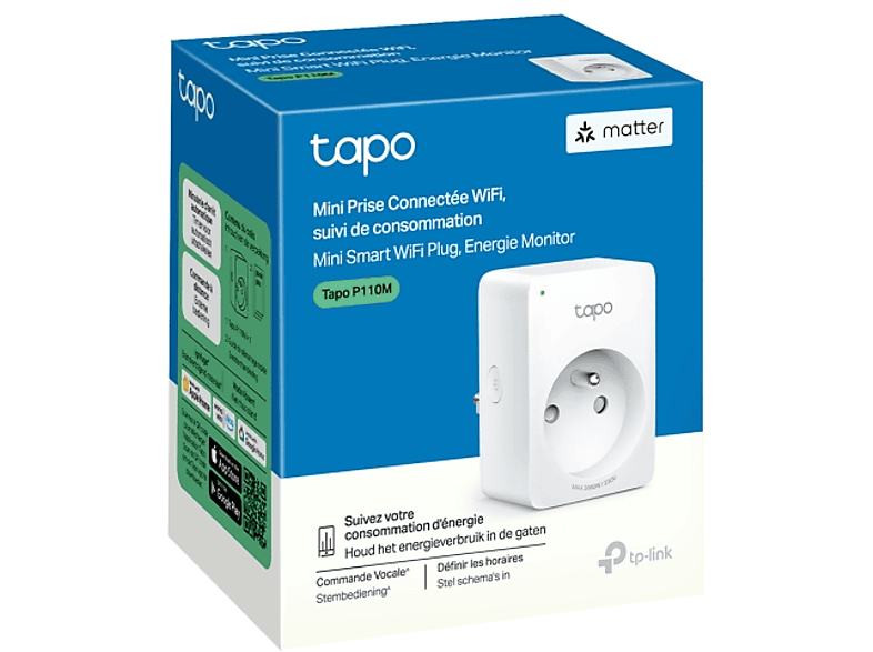 Inteligentne gniazdko TP-LINK Tapo P110M – zdjęcie 2