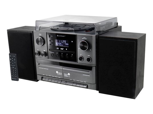 SOUNDMASTER MCD5600SW - Stereo-Musikcenter (Schwarz)
