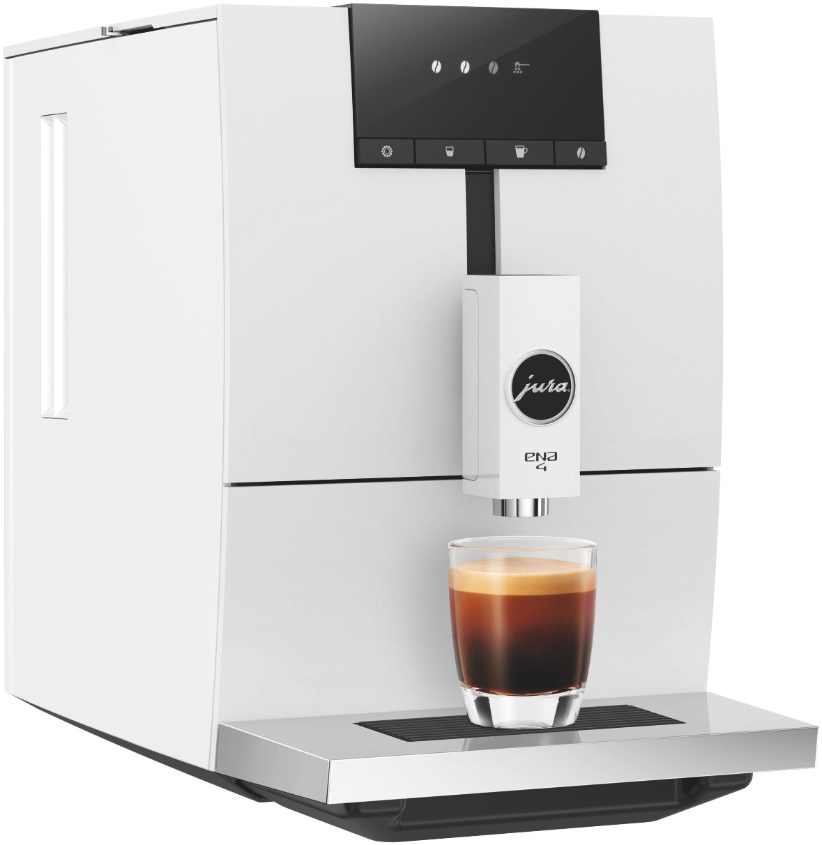 JURA Ena 4 Full Nordic White (EB) automata kávéfőző (kompakt méret, presszókávéfőző)