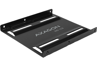 AXAGON 2,5"-os SSD-HDD beépítő keret 3,5" helyre, fekete (RHD-125B)