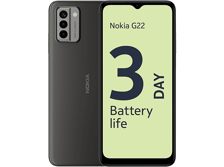 Nokia Smartphone G22 Ta-1528 Ds 256 Gb 4g Grey (101s0609h100)