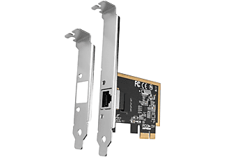 AXAGON PCIe x1 Gigabit ethernet vezérlő kártya, 1x RJ45, UTP/STP, Realtek RTL8111E/F chipset (PCEE-GRF)