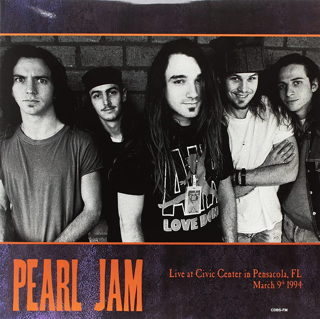 Pearl Jam - Live At Civic Center In Pensacola, FL, March 9th 1994 (Yellow Vinyl) (Vinyl LP (nagylemez))