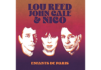 Lou Reed, John Cale & Nico - Enfants De Paris: Live At Bataclan, Paris, 1972 (Coloured Vinyl) (Vinyl LP (nagylemez))